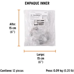 Carbones de Repuesto para RotoMartillo 19260 ROEL-50N2-2, Truper 14094 Truper-Carbones de Repuesto para RotoMartillo 19260 ROEL-