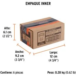 Conector Sistema Click Hembra E3/4, Truper 101596 Truper-Conector Sistema Click Hembra E3/4, Truper 101596 Fabricado en latón só