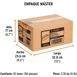 Lijas de Banda G36 3x21" x5u OAluminio Truper 15775 Truper-Lijas de Banda G36 3x21" x5u OAluminio Truper 15775 Fabricado en óxid