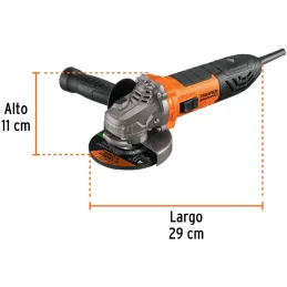 Amoladora 4-1/2 850W M14 Ergo-Pro Ergonomico, Truper 100735 Truper-Amoladora 4-1/2 850W M14 Ergo-Pro Ergonomico, Truper 100735 M
