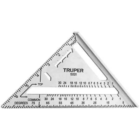 Escuadras para Muros de Yeso 7" x5mm AluminioLigero, Truper 15131 Truper-Escuadras para Muros de Yeso 7" x5mm AluminioLigero, Tr