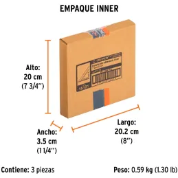Escuadras para Muros de Yeso 7" x5mm AluminioLigero, Truper 15131 Truper-Escuadras para Muros de Yeso 7" x5mm AluminioLigero, Tr