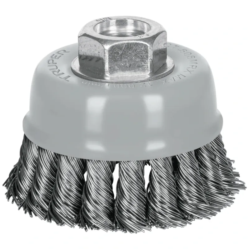Cardas Copa 3" Trenzado Grueso MultiRosca, Truper 100854 Truper-Cardas Copa 3" Trenzado Grueso MultiRosca, Truper 100854 Fabrica