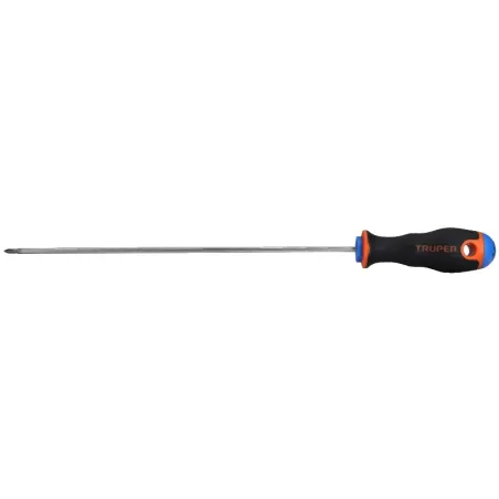 Desarmador Estrella BHex 1/8" x8" ComfortGrip Truper 100835 Truper-Desarmador Estrella BHex 1/8" x8" ComfortGrip Truper 100835 B