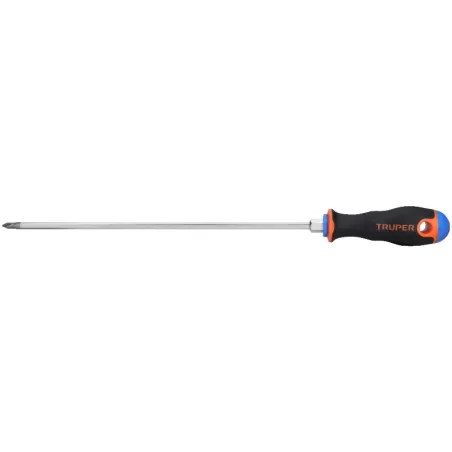 Desarmador Estrella BHex 3/16" x10" ComfortGrip Truper 100837 Truper-Desarmador Estrella BHex 3/16" x10" ComfortGrip Truper 1008