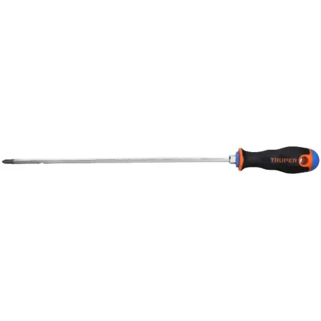 Desarmador Estrella BHex 1/4" x12" ComfortGrip Truper 100838 Truper-Desarmador Estrella BHex 1/4" x12" ComfortGrip Truper 100838