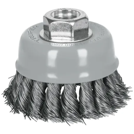 Cardas Copa 3" Trenzado Fino MultiRosca, Truper 100851 Truper-Cardas Copa 3" Trenzado Fino MultiRosca, Truper 100851 Fabricada e