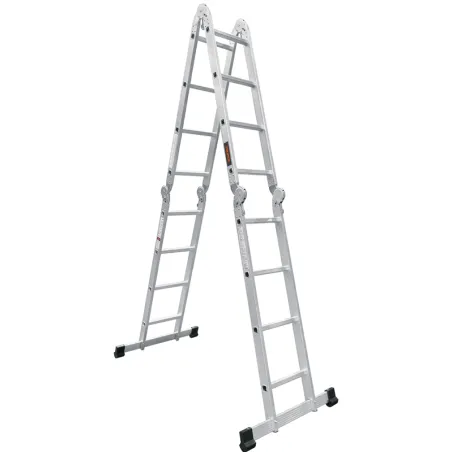 Escaleras Multiposicion 16 Peldaños T1 Max5.7m P13.8kg Aluminio, Truper 101906 Truper-Escaleras Multiposicion 16 Peldaños T1 Max
