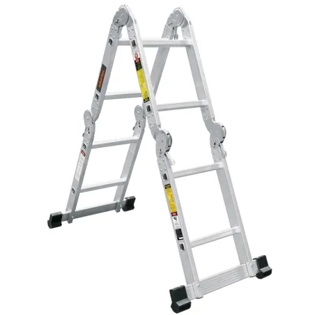 Escaleras Multiposicion 8 Peldaños T1 Max3.6m P10.4kg Aluminio, Truper 101905 Truper-Escaleras Multiposicion 8 Peldaños T1 Max3.