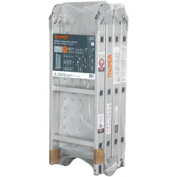 Escaleras Multiposicion 12 Peldaños T1 Max4.6m P12.2kg Aluminio, Truper 100495 Truper-Escaleras Multiposicion 12 Peldaños T1 Max