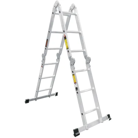 Escaleras Multiposicion 12 Peldaños T1 Max4.6m P12.2kg Aluminio, Truper 100495 Truper-Escaleras Multiposicion 12 Peldaños T1 Max