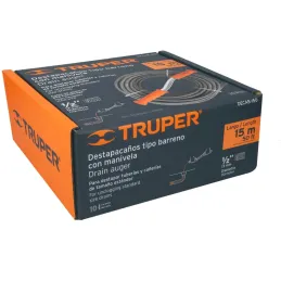 Desatorador 2" x15m Tbarreno Acarbono Ccarrete, Truper 15150 Truper-Desatorador 2" x15m Tbarreno Acarbono Ccarrete, Truper 15150
