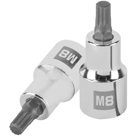Dados Punta Bristol M8 E1/2 Pcorta CrVanadio Truper 101294 Truper-Dados Punta Bristol M8 E1/2 Pcorta CrVanadio Truper 101294 Fab