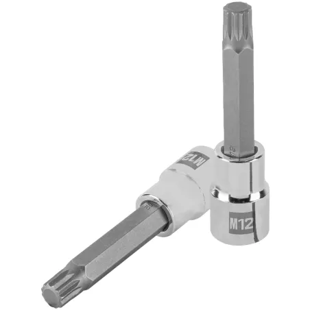 Dados Punta Bristol M12 E1/2 Plarga CrVanadio Truper 101302 Truper-Dados Punta Bristol M12 E1/2 Plarga CrVanadio Truper 101302 F