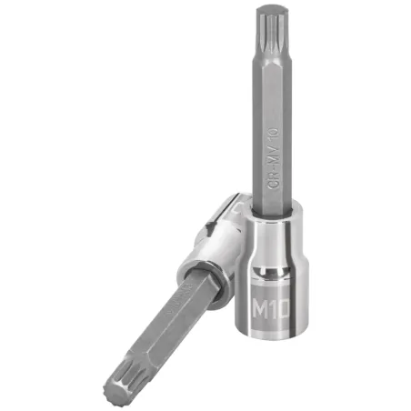 Dados Punta Bristol M10 E1/2 Plarga CrVanadio Truper 101301 Truper-Dados Punta Bristol M10 E1/2 Plarga CrVanadio Truper 101301 F