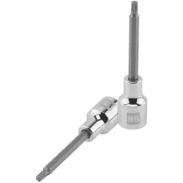 Dados Punta Bristol M5 E1/2 Plarga CrVanadio Truper 101248 Truper-Dados Punta Bristol M5 E1/2 Plarga CrVanadio Truper 101248 Fab