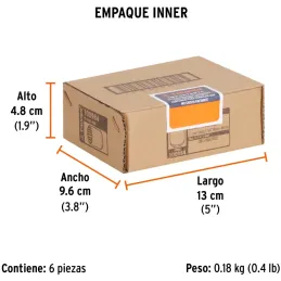 Dados 11mm E1/4 Poligonales CrVanadio, Truper 100984 Truper-Dados 11mm E1/4 Poligonales CrVanadio, Truper 100984 Fabricado en ac