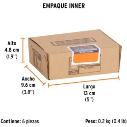 Dados 12mm E1/4 Poligonales CrVanadio, Truper 100986 Truper-Dados 12mm E1/4 Poligonales CrVanadio, Truper 100986 Fabricado en ac