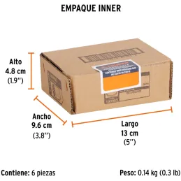 Dados 10mm E1/4 Poligonales CrVanadio, Truper 100982 Truper-Dados 10mm E1/4 Poligonales CrVanadio, Truper 100982 Fabricado en ac