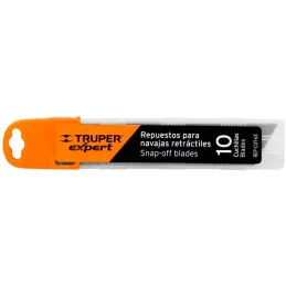 Cuchillas de repuesto 18mm 10u SK2 Navaja cutters 16976 16977 16974 22396 22405 Truper 100099 Truper-Cuchillas de repuesto 18mm 