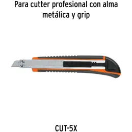 Cuchillas de repuesto 9mm 10u SK2 Navaja cutters 16971 16968 22403 Truper 100098 Truper-Cuchillas de repuesto 9mm 10u SK2 Navaja