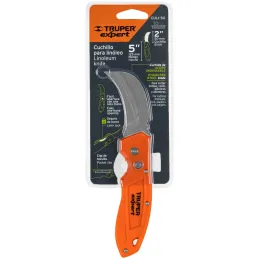 Cuchillo abatible para Linoleo 7" Alfombras, Truper 12725 Truper-Cuchillo abatible para Linoleo 7" Alfombras, Truper 12725 Hoja 