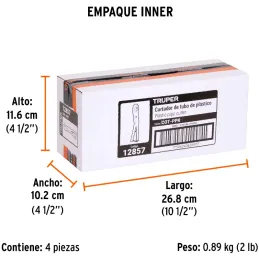 Cortador de tubo de Plastico 3/4" Resorte, Truper 12857 Truper-Cortador de tubo de Plastico 3/4" Resorte, Truper 12857 Cuchilla 