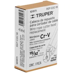 Cabeza de repuesto para cortador de cable COC-18, Truper 101971 Truper-Cabeza de repuesto para cortador de cable COC-18, Truper 