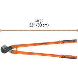 Cortador de cable y alambre 32" Acero Trenzado y Alambre, Truper COC-32 101099 Truper-Cortador de cable y alambre 32" Acero Tren