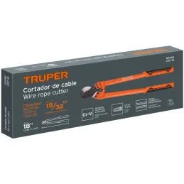 Cortador de cable y alambre 18" Acero Trenzado y Alambre, Truper COC-18 101098 Truper-Cortador de cable y alambre 18" Acero Tren