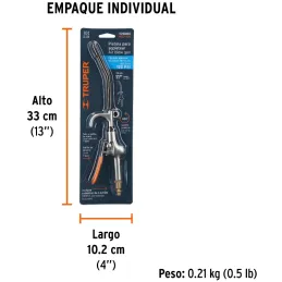 Pistolas Sopletear 120PSI con Gancho Giratorio, Truper 101080 Truper-Pistolas Sopletear 120PSI con Gancho Giratorio, Truper 1010