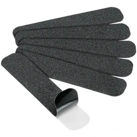 Tiras antiderrapantes 2" x23cm 6 Piezas Negro, Truper 12530 Truper-Tiras antiderrapantes 2" x23cm 6 Piezas Negro, Truper 12530 C