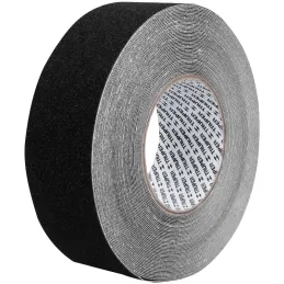 Cintas adhesivas antiderrapantes 2" x18m Negro Pisos y Rampas, Truper 101444 Truper-Cintas adhesivas antiderrapantes 2" x18m Neg
