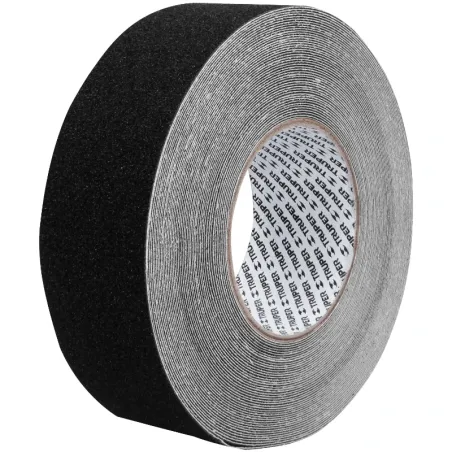 Cintas adhesivas antiderrapantes 2" x18m Negro Pisos y Rampas, Truper 101444 Truper-Cintas adhesivas antiderrapantes 2" x18m Neg