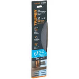 Tiras antiderrapantes 2" x23cm 6 Piezas Grises, Truper 101775 Truper-Tiras antiderrapantes 2" x23cm 6 Piezas Grises, Truper 1017