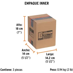 Cintas Antiderrapante 2" x5m Grises Entornos Humedos, Truper 101773 Truper-Cintas Antiderrapante 2" x5m Grises Entornos Humedos,