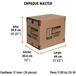 Cintas Antiderrapante 2" x5m Grises Entornos Humedos, Truper 101773 Truper-Cintas Antiderrapante 2" x5m Grises Entornos Humedos,
