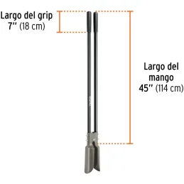 Cavador Atlas mango de acero 114cm Grips, Truper 11131 Truper-Cavador Atlas mango de acero 114cm Grips, Truper 11131 Recomendado