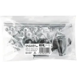 Juego tornilleria chumaceras y Eje, Truper 100154 Truper-Juego tornilleria chumaceras y Eje, Truper 100154 Para carretillas Trup