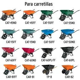 Refuerzo puente para carretillas, Truper 11886 Truper-Refuerzo puente para carretillas, Truper 11886 Fabricado en lámina de acer