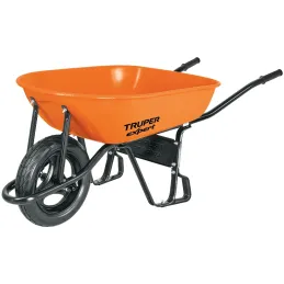 Carretillas 5.5 ft3 750kg Super Reforzado Calibre18 Imponchable, Truper 100416 Truper-Carretillas 5.5 ft3 750kg Super Reforzado 