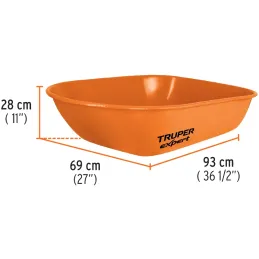 Carretillas 5.5 ft3 750kg Super Reforzado Calibre18 Imponchable, Truper 100416 Truper-Carretillas 5.5 ft3 750kg Super Reforzado 