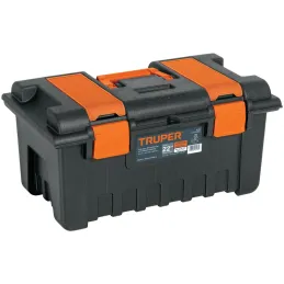 Cajas para Herramientas 22" 56x32x28cm inc. Charola, Truper 11145 Truper-Cajas para Herramientas 22" 56x32x28cm inc. Charola, Tr