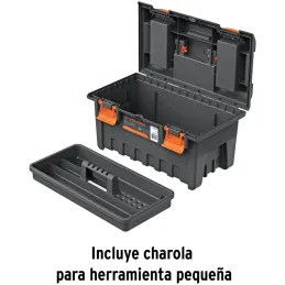 Cajas para Herramientas 22" 56x32x28cm inc. Charola, Truper 11145 Truper-Cajas para Herramientas 22" 56x32x28cm inc. Charola, Tr
