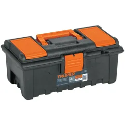 Cajas para Herramientas 14" 36x20x16cm inc. Charola, Truper 11139 Truper-Cajas para Herramientas 14" 36x20x16cm inc. Charola, Tr