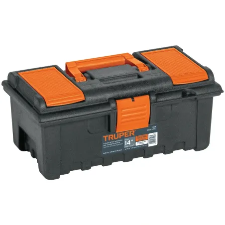 Cajas para Herramientas 14" 36x20x16cm inc. Charola, Truper 11139 Truper-Cajas para Herramientas 14" 36x20x16cm inc. Charola, Tr