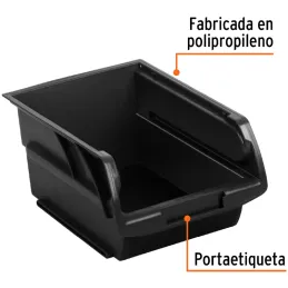 Gavetas Bandejas Apilables N2 17x11x8cm Polipropileno Truper 10889 Truper-Gavetas Bandejas Apilables N2 17x11x8cm Polipropileno 