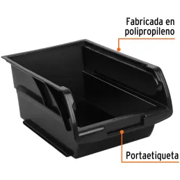 Gavetas Bandejas Apilables N4 34x21x15cm Polipropileno Truper 10891 Truper-Gavetas Bandejas Apilables N4 34x21x15cm Polipropilen