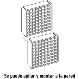 Organizador 16 Gavetas 27x16x22cm Compartimientos ABS Truper 11851 Truper-Organizador 16 Gavetas 27x16x22cm Compartimientos ABS 