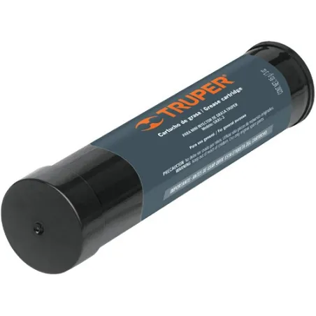  Cartucho Paea Mini Engrasadora GRAS-3 85g, REP-GRAS-3 14912 Truper 5.847458 Cartucho de Repuesto Grasa 85g Para Mini Engrasador
